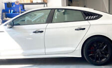 Black Window Frame Trim Molding Strips For 2021-2022 AUDI A5 S5 Sportback N