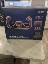 Saitek Pro Flight Yoke System and Throttle Quadrant Professional Simulation USB