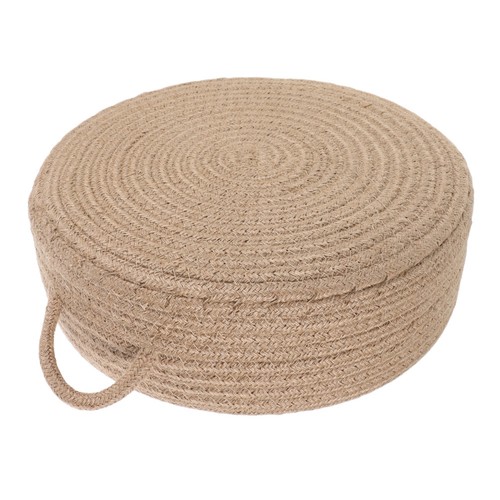 Coussin tatami rond tissé - rond,