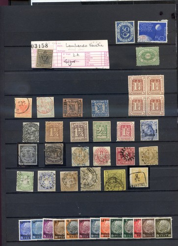 151125 timbres anciens etats - 151125,