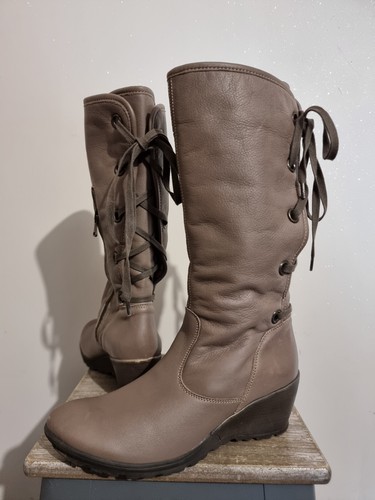 Pedigirl bottes cuir taupe - :,