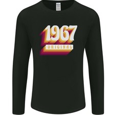 T-Shirt Original Années 60 Pour Homme À Manches Longues 58 Ans