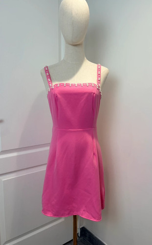 Robe rose fuchsia femme taille - rose,