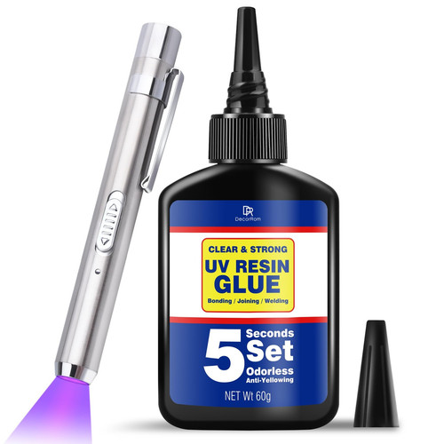 Kit résine 60g avec lampe - uv,