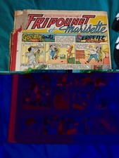 Album FRIPOUNET ET MARISETTE 1955 Recueil N 17 Bande Dessinée 