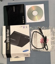Samsung Portable DVD Writer Model SE-208DB Complete With Manual, Software & USB