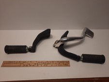 99-03 Harley Dyna Super Glide Right & Left Front  Driver Foot Pegs & Brake Pedal