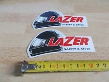 2 LAZER Motorcycle Helmet Stickers 