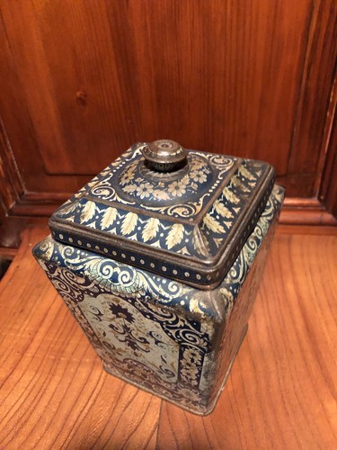 Ancienne boîte thé en - boîte,