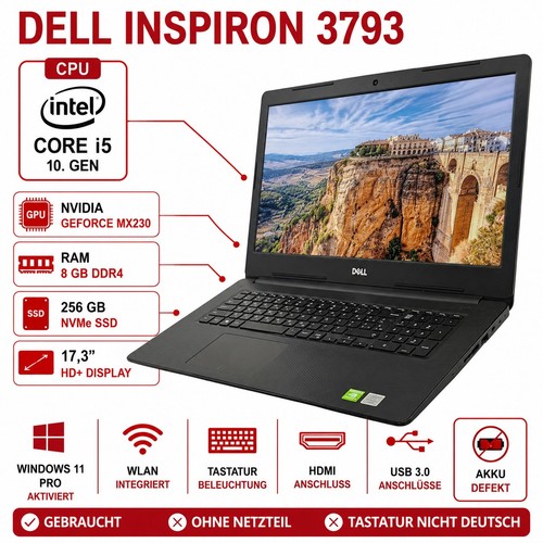 Dell inspiron 3793 intel core - intel,