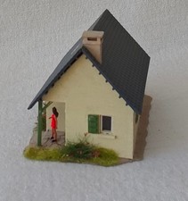 maison avec personnage sur le