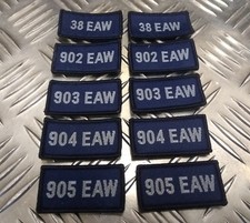 Britannique RAF Eaw Expéditionnaire Air Aile Royal Air Force Trf Badges x2