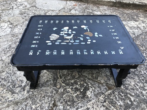 Table appoint plateau de - table,