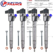 4x 0445110190 Bosch Injecteur