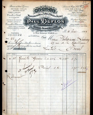 PARIS (XI°) ANDRESY FACTORY / TOOLS / FILES CLAMPS TOOLS "Paul DUFLOS" 1919