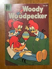 Woody Woodpecker #53/Silver Age Dell Comic Book/1958/VG-FN