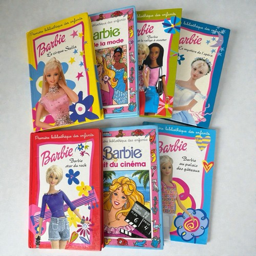 Lot livres barbie 1991 1999 - 7,