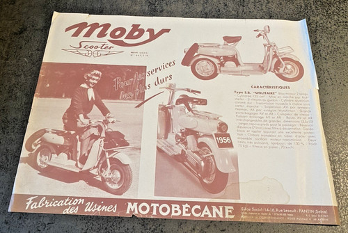 Brochure commerciale scooter - brochure,