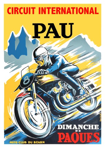 Moto circuit international - moto, pau