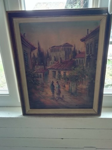 Huile sur toile ème - huile,