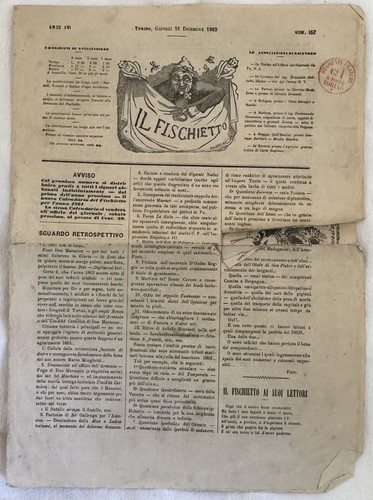 Sifflet décembre 1863 - décembre,