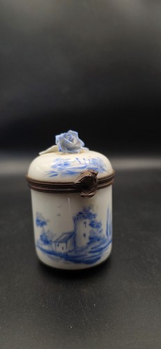 Vintage blue white porcelain - vintage,