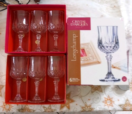 Verres eau en cristal - 6,