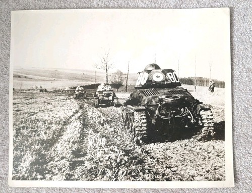 Large original ww2 press photo - original,
