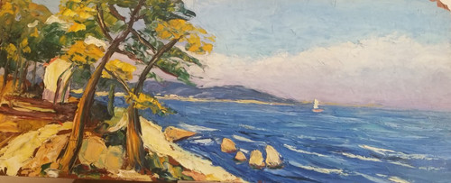 Signé mary ribelli peinture - ribelli,