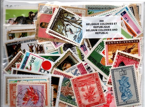 Lot 200 timbres des - timbres,