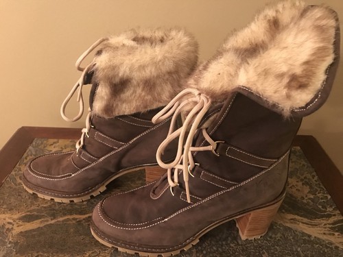 Hunter brown suede leather - $$$,