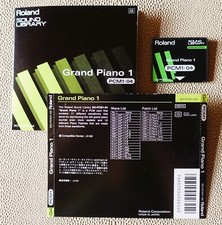 Roland SO-PCM1-04, Grand Piano 1 Sound Library Card, in Excellent Condition.