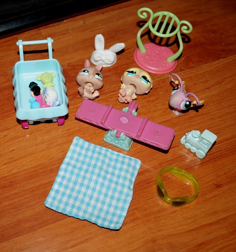 Littles petshop poussette - petshop,