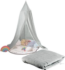 Ciel de lit pliable pour