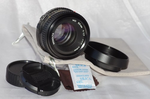 Objectif 50mm minolta - objectif,