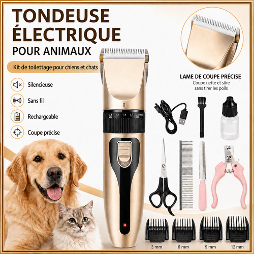 Tondeuse chien chat sans - chien,