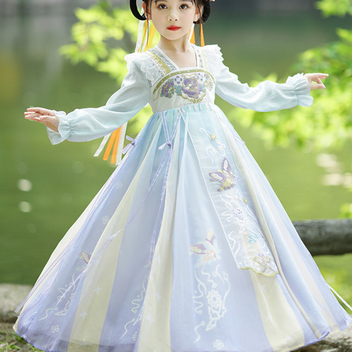 Robe hanfu fille costume tang - hanfu,