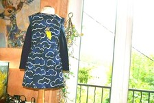 robe neuve catimini 6 ans +sous pull neuf catimini 6 ans col 2018