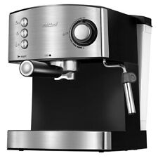 Machine à Espresso Manuelle 20 Bars,1,7 L, Buse Vapeur à Lait, Chauffe -Tasses 8