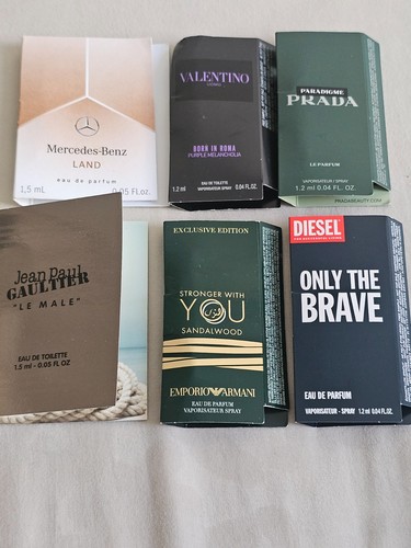 échantillons parfum homme