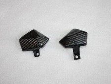 CACHES INJECTEURS KAWASAKI Z800 Z800E 100% CARBONE BRILLANT