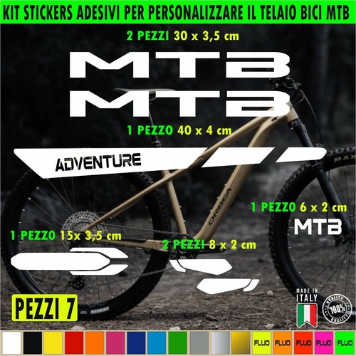 Kit autocollants cadre de - 7,