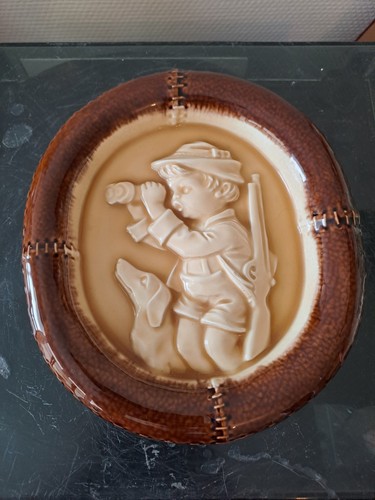 Plaque porcelaine hummel - porcelaine,