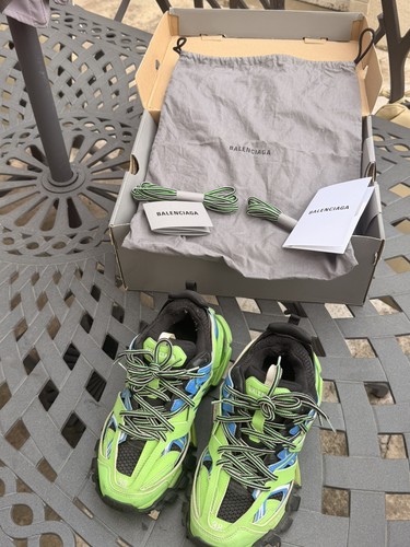 Balenciaga track bleu verte - balenciaga,