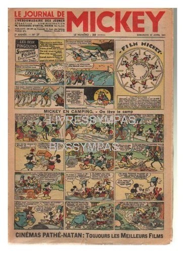 Journal mickey 27 du 21 - journal,