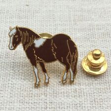 Pin's Folies ❤️French Vintage Enamel Animal Tablo Pony Pin Pony Horse Horse