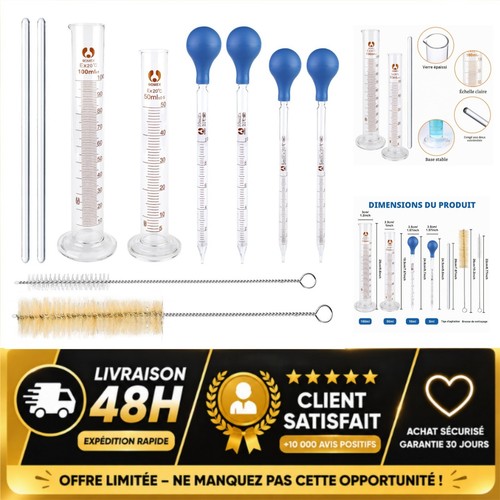 Pipettes verre graduées - pipettes,