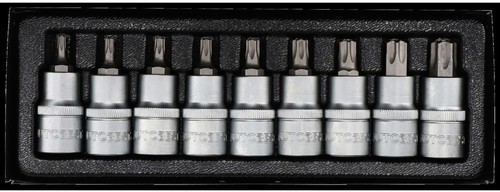 Coffret douilles torx - douilles,