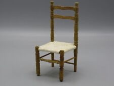 Wooden chair and rope 4.5 cm - Editions Atlas