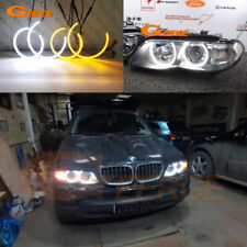 For BMW X5 E53 2000 - 2003 2004 2005 2006 Ultra Bright LED Angel Eyes Halo Rings